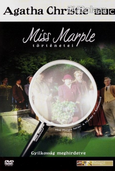 Miss Marple történetei - Gyilkosság meghirdetve (DVD) *BBC kiadás - Joan Hickson* *Antikvár-Kiváló állapotú*