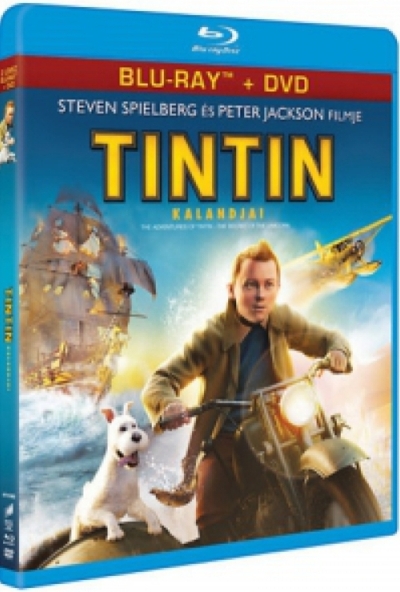 Tintin kalandjai (Blu-ray + DVD) *Magyar kiadás - Antikvár - Kiváló állapotú* 