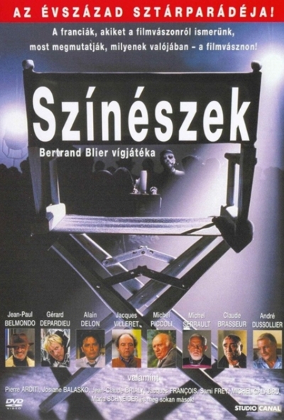 Színészek (DVD) *Alain Delon - Gérard Depardieu - Jean-Paul Belmondo - Antikvár - Kiváló állapotú*
