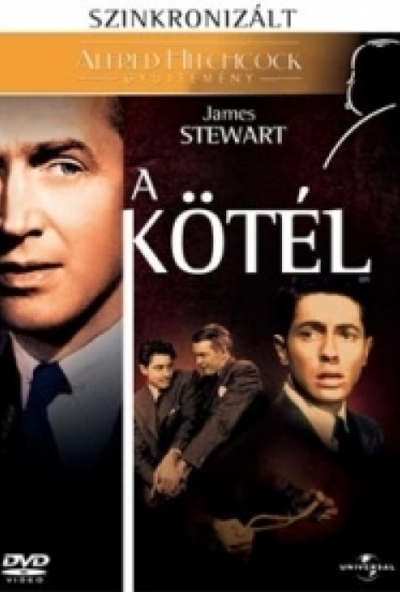A kötél (Szinkronizált változat) /Hitchcock/ (DVD) *Antikvár - Kiváló állapotú* 