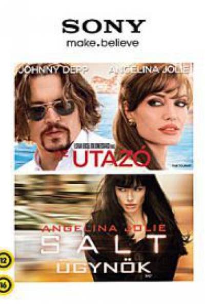 Az utazó / Salt ügynök (2 DVD) (Twinpack) (DVD) *Angelina Jolie - Johnny Depp - Antikvár - Kiváló állapotú* 