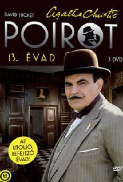 Agatha Christie-Poirot-Teljes 13. évad (3 DVD) *Új kiadás* *Gyűjtői példány - Antikvár - Kiváló állapotú*