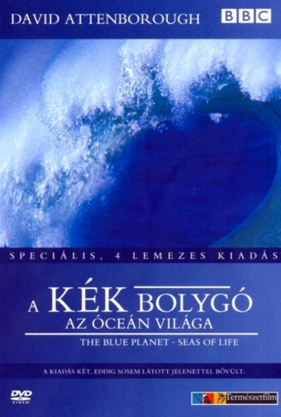 David Attenborough - A kék bolygó - Az óceán világa *Végvári Tamás narrátor* (3 DVD ) *Antikvár - Kiváló állapotú*