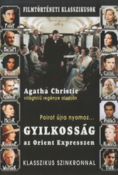 Gyilkosság az Orient Expresszen (1974) - Filmtörténeti Klasszikusok (DVD) *Albert Finney - Szinkronizált - Antikvár - Kiváló állapotú*