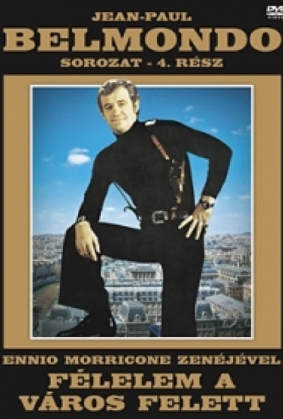 Félelem a város felett (DVD) *Belmondo - Morricone filmzenével -  Antikvár - Kiváló állapotú*