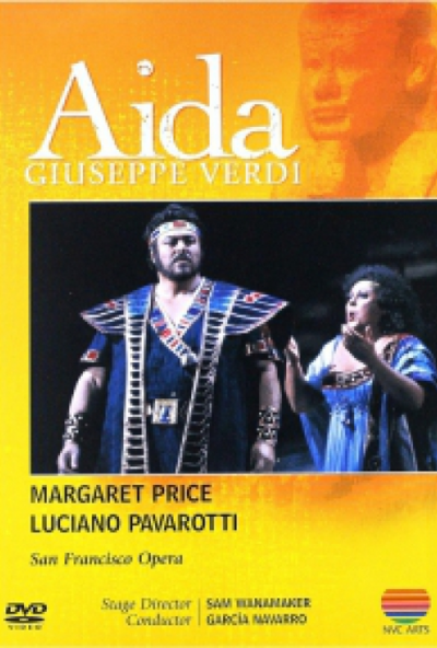Aida - Giuseppe Verdi  (Luciano Pavatotti - Margaret Price - San Fransisco Opera) (DVD) *Antikvár - Kiváló állapotú*