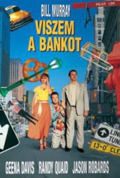 Viszem a bankot (DVD) *Bill Murray - Antikvár - Kiváló állapotú* 