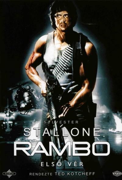 Rambo - Első vér (DVD) *Legendák Klubja - díszdobozos kiadás* *Antikvár - Kiváló állapotú*