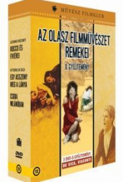 Az olasz filmművészet remekei gyűjtemény II. (3 DVD)