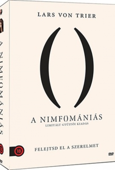 A nimfomániás 1-2.  (3 DVD) *Limitált gyűjtői kiadás - Rendezői változat - Antikvár - Kiváló állapotú*