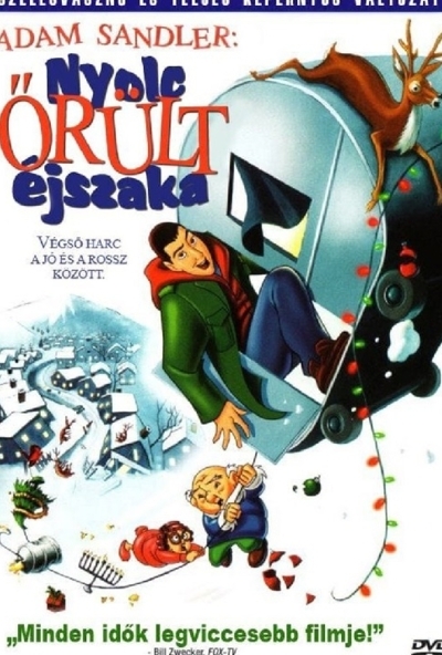 Nyolc őrült éjszaka (DVD) *Adam Sandler* *Antikvár - Kiváló állapotú*