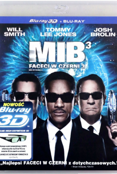 Men In Black - Sötét zsaruk 3. (3D Blu-ray + BD) *Import - Magyar szinkronnal*