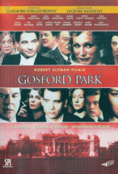 Gosford Park (DVD) *Robert Altman filmje - Clive Owen - Antikvár - Kiváló állapotú*