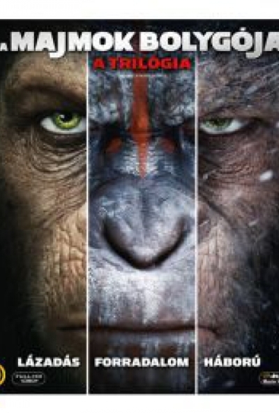 A majmok bolygója - a trilógia (3 Blu-ray) *Import - Magyar szinkronnal*