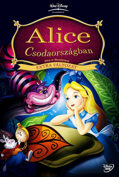 Alice Csodaországban (DVD) *A klassszikus 1951-es - Disney* *Antikvár - Kiváló állapotú* 