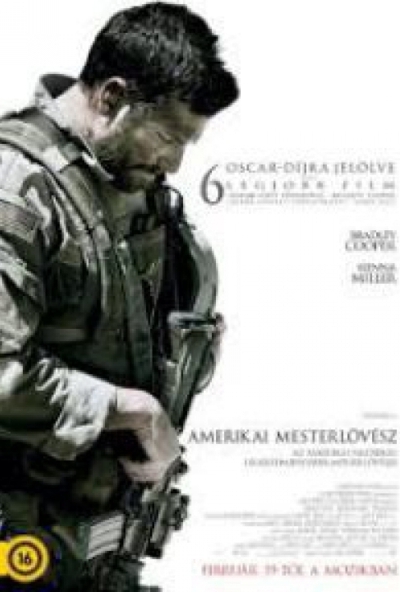 Amerikai mesterlövész (DVD) *Clint Eastwood filmje - Bradley Cooper - Antikvár - Kiváló állapotú*