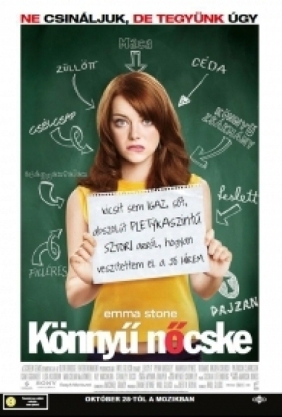 Könnyű nőcske (DVD) *Emma Stone - Antikvár - Kiváló állapotú*
