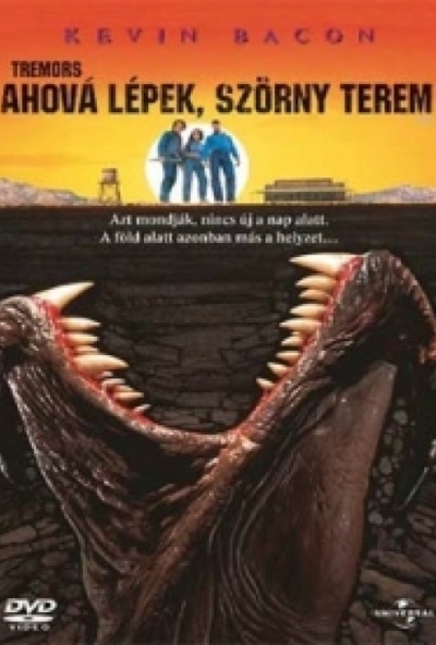 Tremors 1. - Ahová lépek, szörny terem (DVD)  *Szinkronizált - Kevin Bacon* *Gyűjtőknek* *Antikvár - Kiváló állapotú*