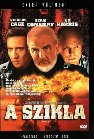 A szikla (DVD) *Szinkronizált - Nicolas Cage - Sean Connery* *Antikvár - Kiváló állapotú*