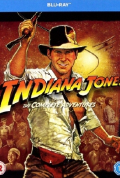 Indiana Jones kalandjai 1-4. (5 Blu-ray) *Angol hangot és angol feliratot tartalmaz*  *Antikvár - Kiváló állapotú*