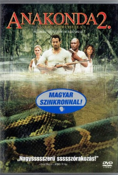 Anakonda 2. - A véres orchidea (DVD) *Antikvár-Kiváló állapotú*