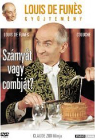 Szárnyát vagy combját? (DVD) *Louis De Funes - Antikvár - Kiváló állapotú*