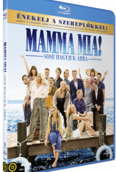Mamma Mia! Sose hagyjuk abba (Blu-ray) *Karaoke*  *Magyar kiadás - Antikvár-Kiváló állapotú* 