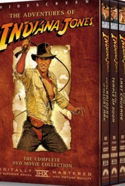Indiana Jones gyűjtemény (1-3. rész + Bónusz lemez) (4 DVD) *Különleges-Díszdobozos kiadás* *Antikvár-Kiváló állapotú*