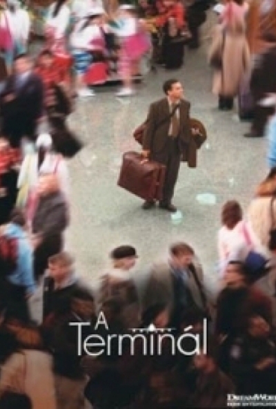 Terminál (DVD)  *Szinkronizált - Tom Hanks - Catherine Zeta-Jones - Antikvár - Kiváló állapotú*