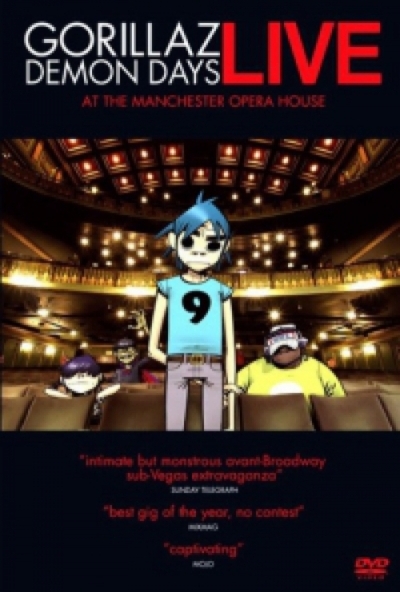 Gorillaz - Demon Days Live At The Manchester Opera House (DVD) *Antikvár - Kiváló állapotú*