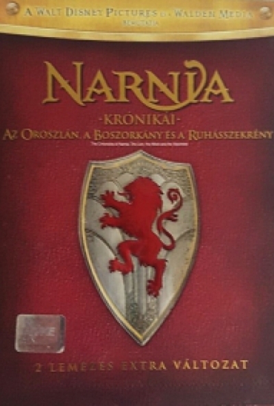 Narnia krónikái 1. - Az oroszlán, a boszorkány és a ruhásszekrény (2 DVD) *Georgie Henley - Szinkronizált - Antikvár - Kiváló állapotú*