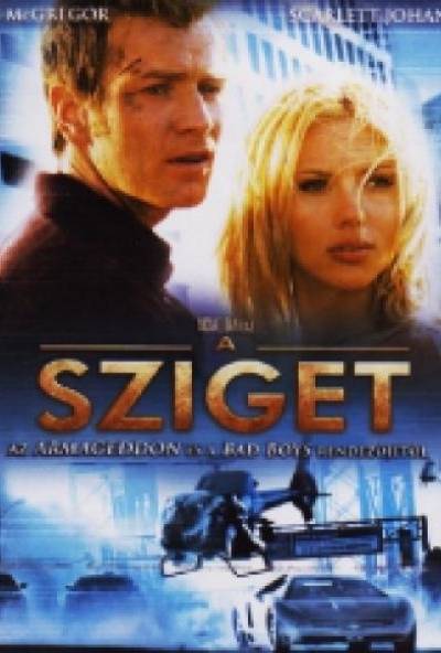A sziget (Blu-ray) *Magyar kiadás - Bontatlan - Antikvár*  *Ewan McGregor - Scarlett Johansson -Szinkronizált*