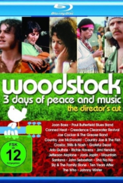 Woodstock 3 Days Of Peace And Music: The Director's Cut (1 Blu-ray)  *Antikvár - Kiváló állapotú* 
