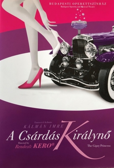 A CsárdásKirálynő (DVD) *Budapesti Operettszínház* *Dedikált*  *Antikvár - Kiváló állapotú*