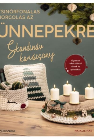 Skandináv karácsony - Zsinórfonalas horgolás az ünnepekre