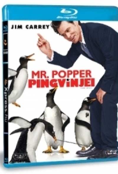 Mr. Popper pingvinjei (Blu-ray) *Jim Carrey - Szinkronizált - Import*