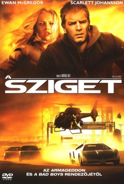 A sziget (DVD) *2005 - Ewan McGregor - Scarlett Johansson* *Antikvár - Kiváló állapotú*