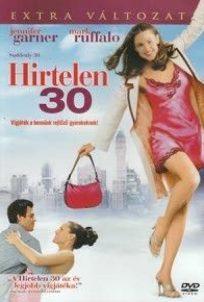 Hirtelen 30 - extra változat (DVD) *Jennifer Garner - Mark Ruffalo - Szinkronizált - Antikvár - Kiváló állapotú*