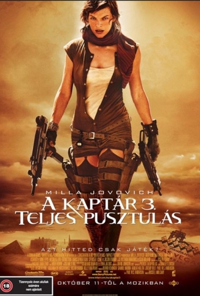 A Kaptár 3. - Teljes pusztulás (DVD) *Antikvár - Kiváló állapotú*