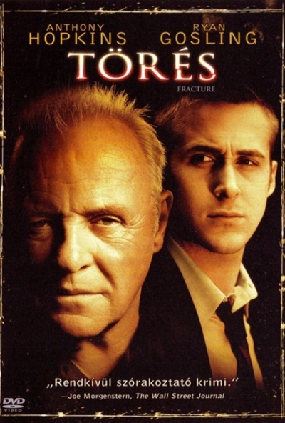 Törés (DVD) *Szinkronizált - Anthony Hopkins - Ryan Gosling - Antikvár - Kiváló állapotú*