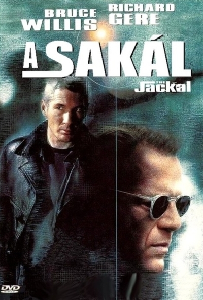 A Sakál (DVD)  (Szinkronizált - Bruce Willis - Richard Gere) *Antikvár - Kiváló állapotú*