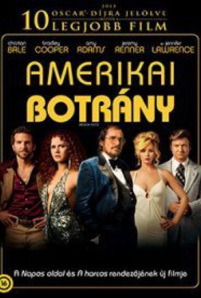 Amerikai botrány (DVD) *Christian Bale - Bradley Cooper - Amy Adams - Robert De Niro*