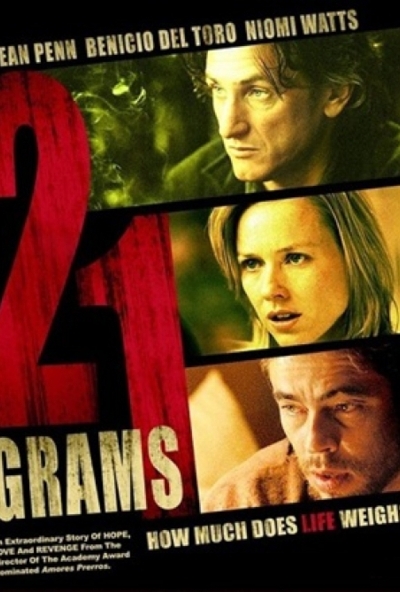 21 gramm (DVD) *Sean Penn - Naomi Watts*  *Antikvár - Kiváló állapotú*
