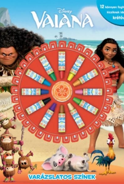 Varázslatos színek: Vaiana