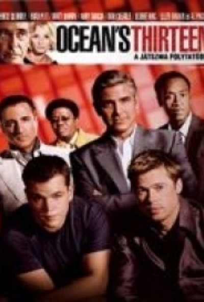 Oceans Thirteen: A játszma folytatódik (DVD)  *George Clooney - Brad Pitt - Antikvár - Kiváló állapotú*