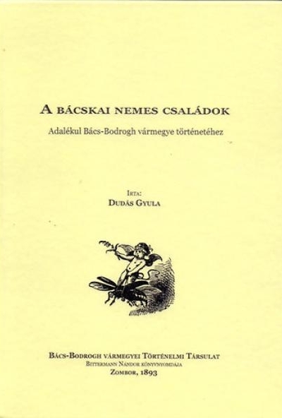 A bácskai nemes családok