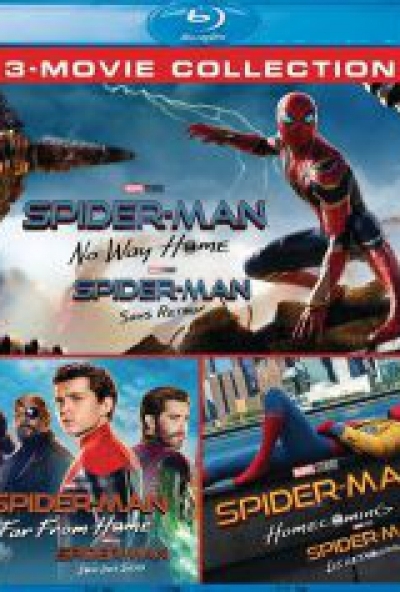 Pókember: Hazatérés, Idegenben, Nincs hazaút (3 Blu-ray)