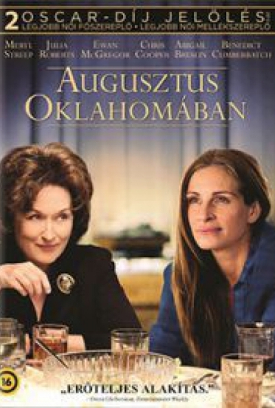 Augusztus Oklahomában (DVD) *Meryl Streep - Julia Roberts -Antikvár - Kiváló állapotú*