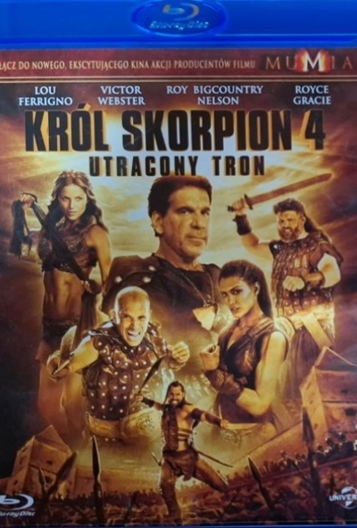 A Skorpiókirály 4. - Harc a hatalomért *Import - Magyar szinkronnal* (Blu-ray) *Antikvár - Kiváló állapotú*