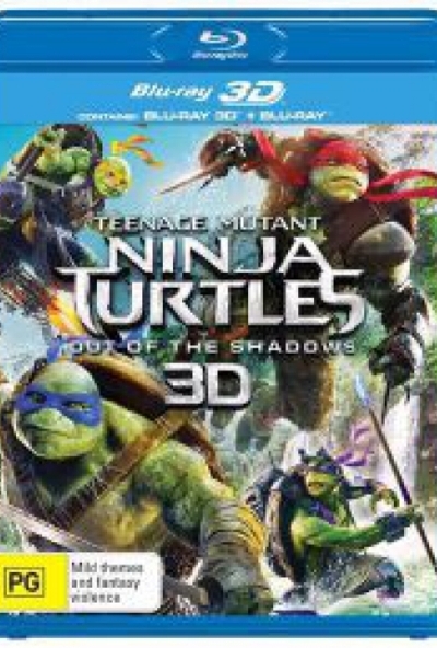 Tini Nindzsa Teknőcök: Elő az árnyékból (3D Blu-ray)